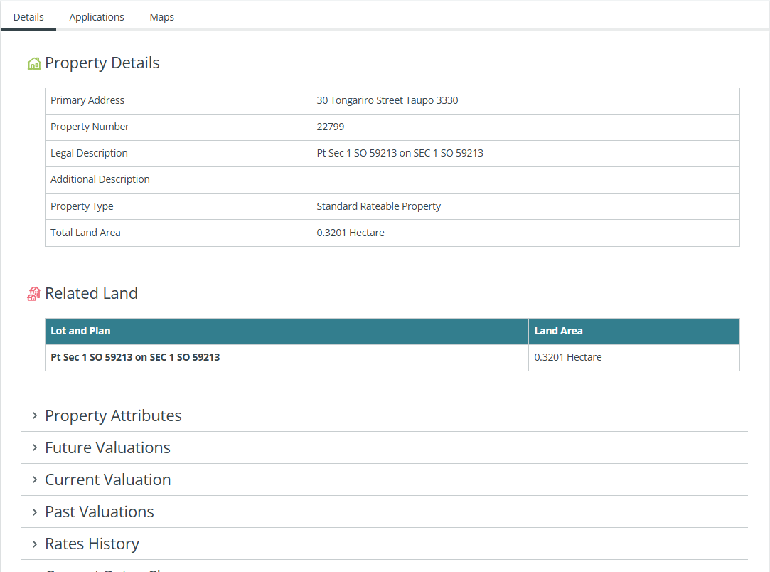 an example of the download button